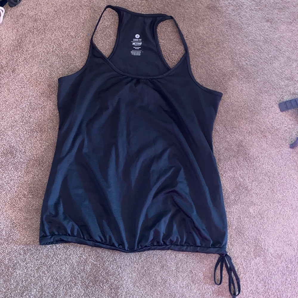 Razor back tank top